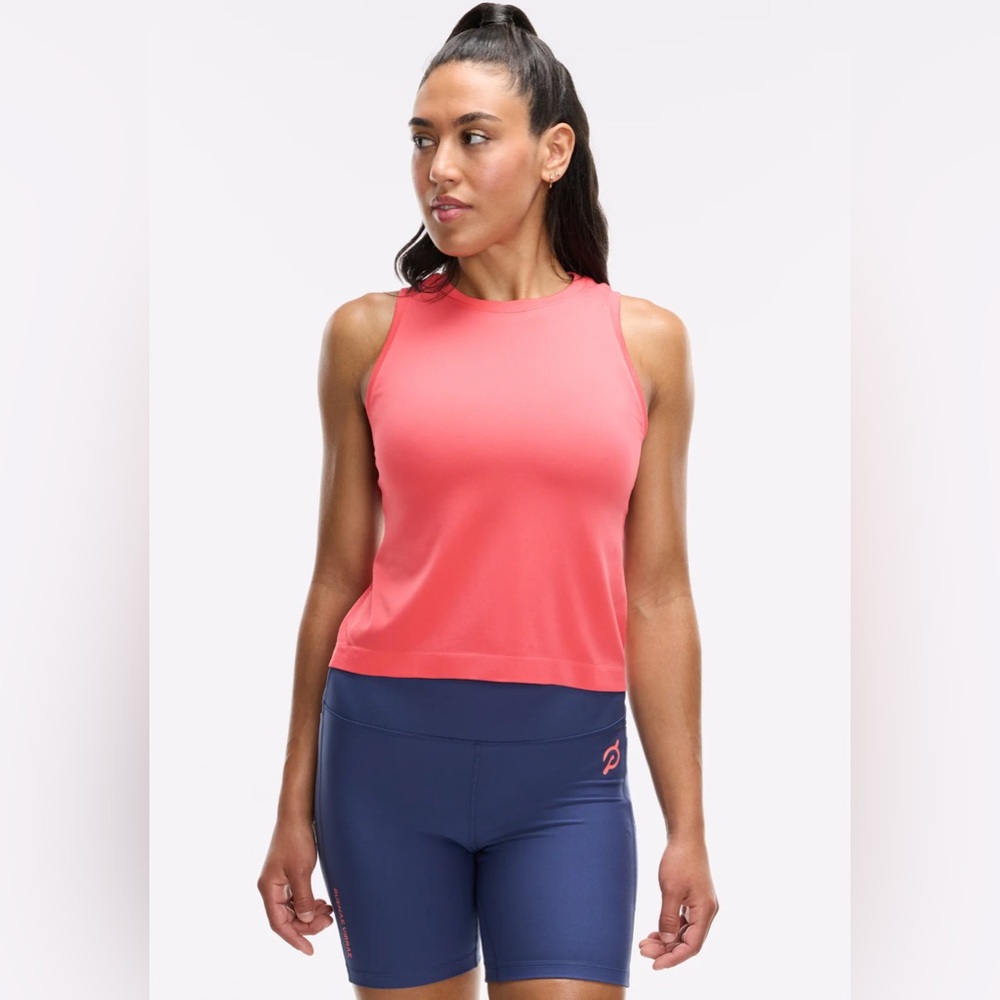 Peloton Seamless Muscle Tank - Coral - XS/S